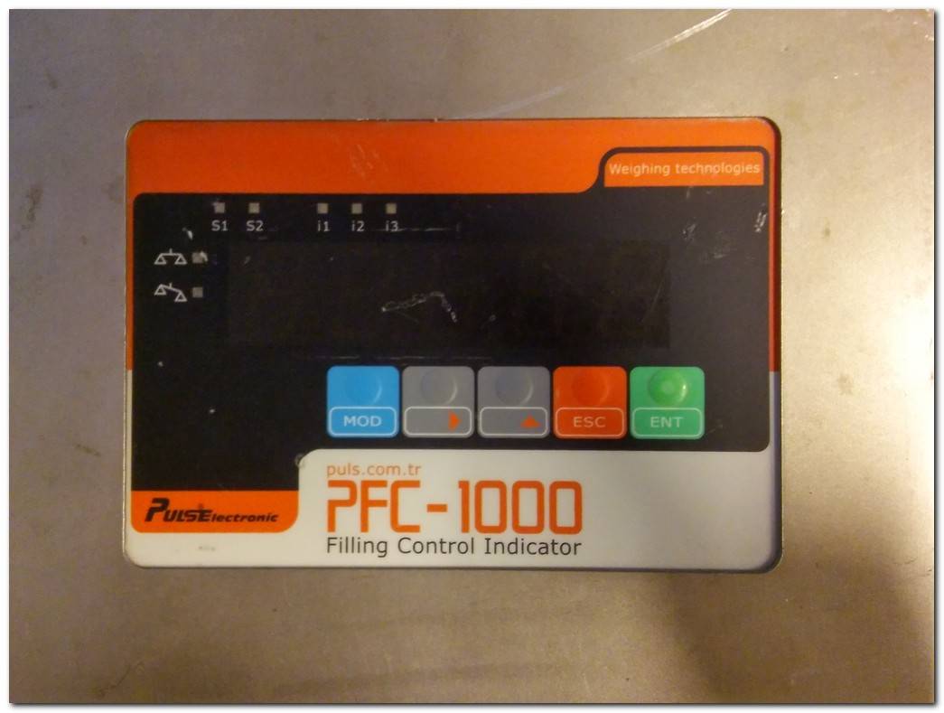 PULSE PFC-1000 TARTIM İNDİCATOR DOLUM KONTROL GÖSTERGESİ COK AMACLI AGIRLIK GÖSTERGESİ