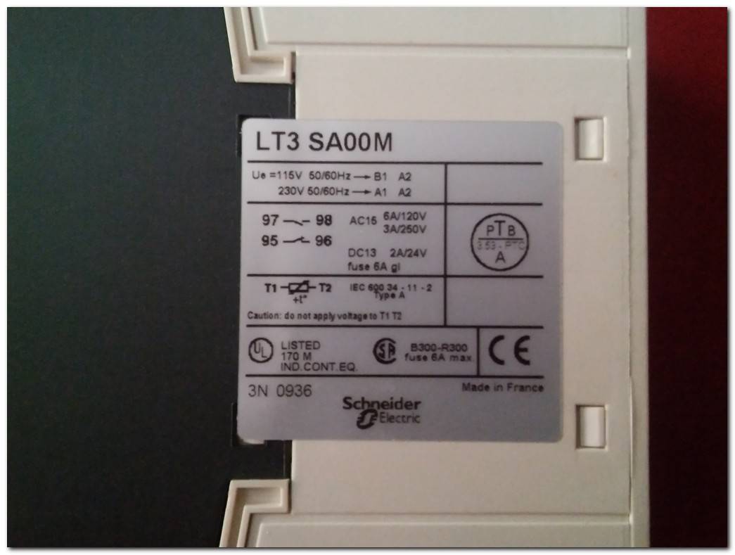 TELEMECANİQUE LT3 SA00M E 232 D TERMİSTÖR KORUMA RÖLESİ PTC TERMAL KORUMASI ELEKTRONİK FAZLA AKIM RÖLESİ SCHNEİDER