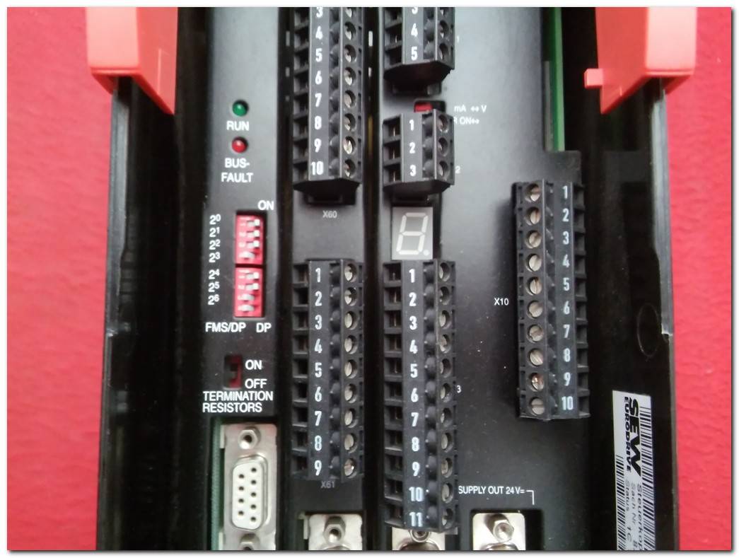 SEW DFP 11A DFP11A TERMINATION RESISTORS X30 FMS DP MODÜL