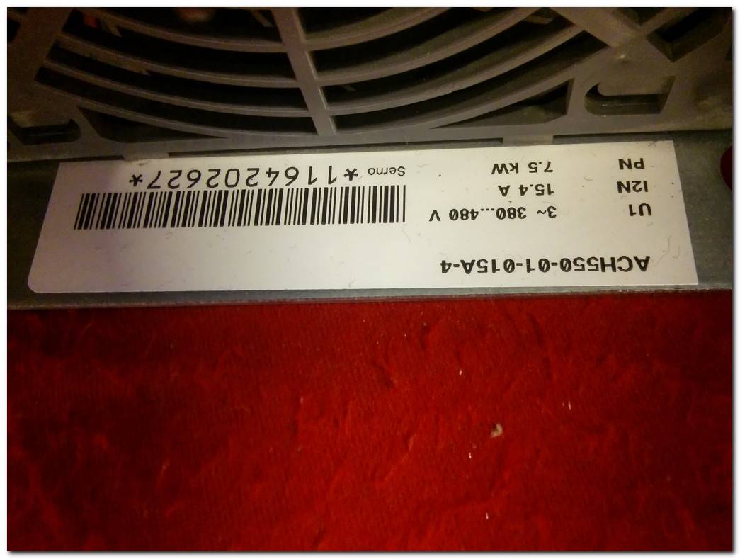 ABB ACH550-01-015A-4 7,5KW HVAC HAVALANDIRMA