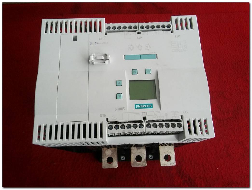 SIEMENS 3RW4444-6BC44 132KW SOFT STARTER SIRIUS 132 KW YUMUŞAK YOL VERME