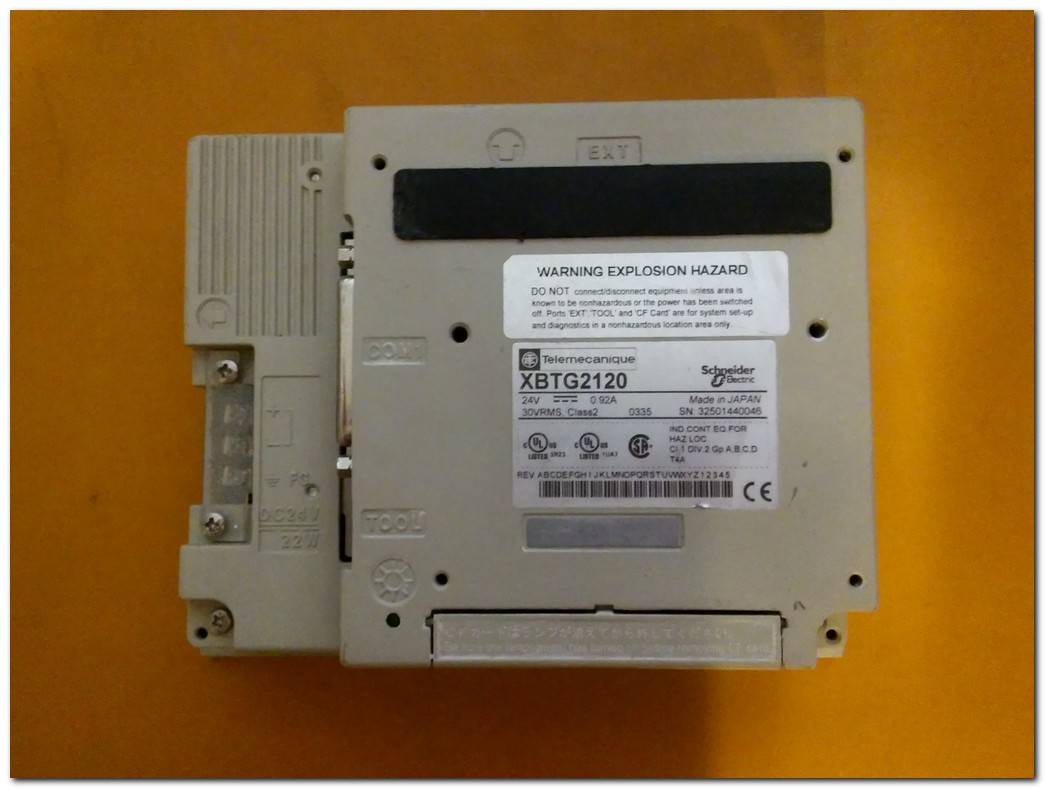 SCHNEİDER XBTG2120 MAGELİS HMI TOUCH PANEL DOKUNMATİK OPERATÖR PANEL