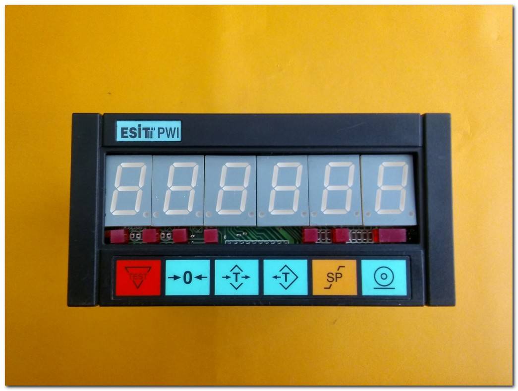 ESİT PWI SENSOR PWI-P PWI 1773 PANEL TİPİ TARTI KONTROLÖRÜ ANALOG AUTPUT