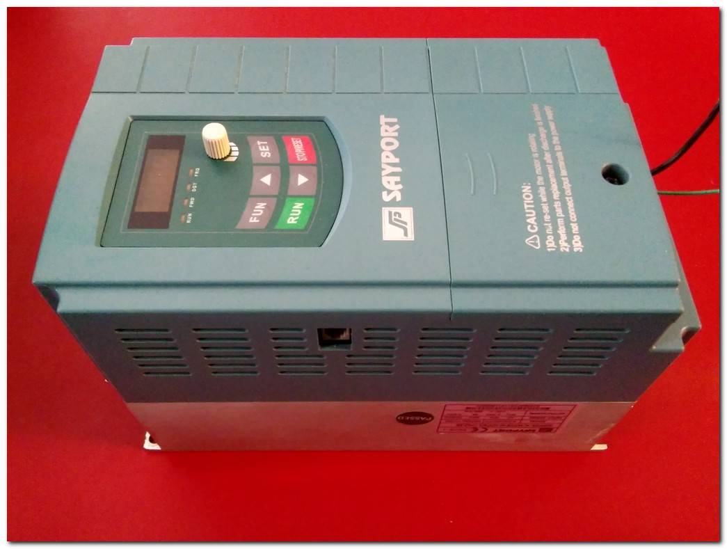 SAYPORT E1000-0037T3  3,7KW SÜRÜCÜ INVERTER HIZ KONTROL CIHAZI