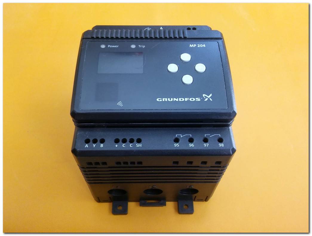 GRUNDFOS MP 204 ELEKTRONİK MOTOR KORUMA ÜNİTESİ MP204