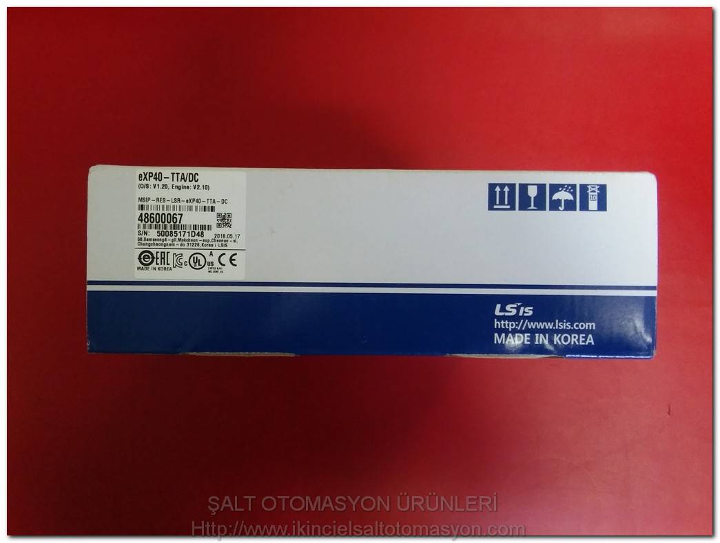 LS eXP40-TTADC ETHERNET TOUCH PANEL SIFIR KUTULU DOKUNMATİK OPERATÖR PANEL EXP40-TTA/DC