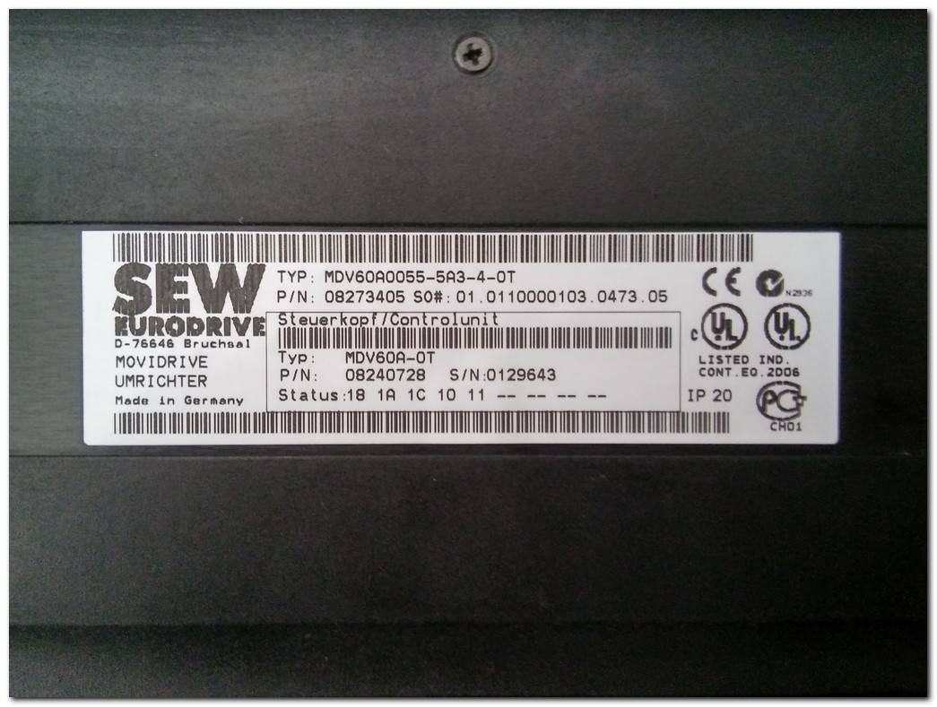 MDV60A0055-5A3-4-0T DFP 11A SEW