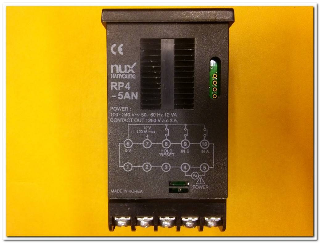 HANYOUNG NUX RP4 RP4-5AN PULSE METER SAYAÇ