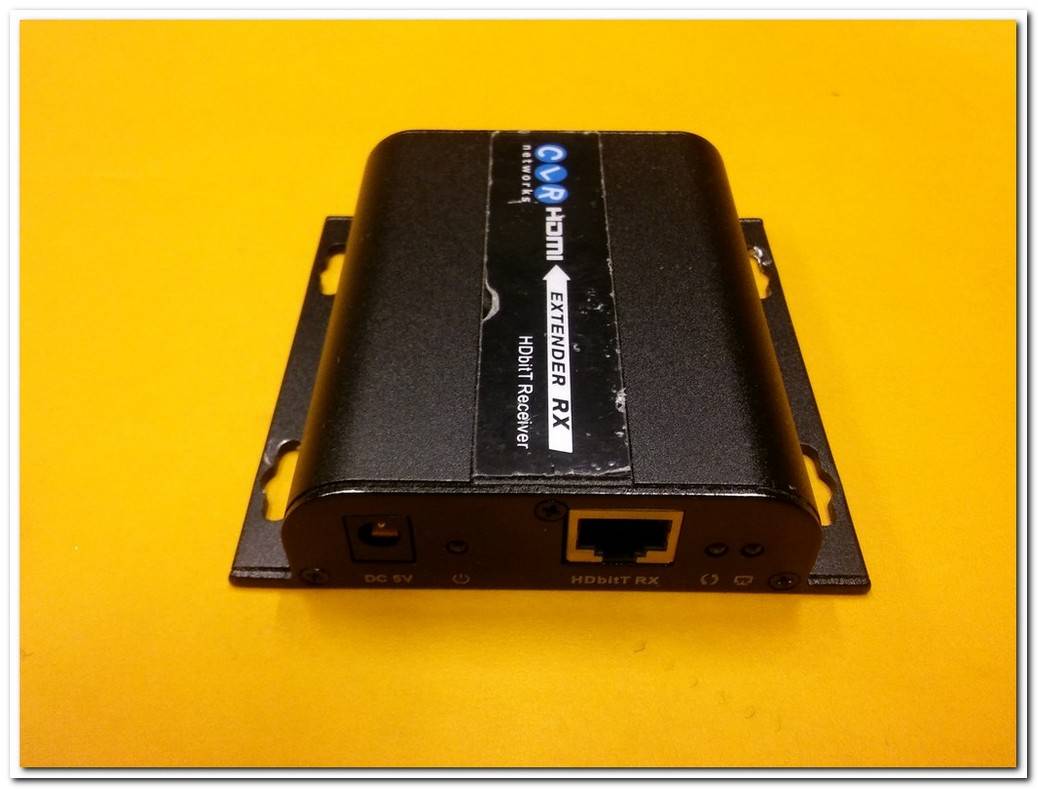 CLR NETWORKS CLR-HDMI-LR HDBİTT HDMI TO ETHERNET CONVERTER EXTENDER RECEİVER İNTERNET DÖNÜŞTÜRÜCÜ VE GENİŞLETİCİ ALICI