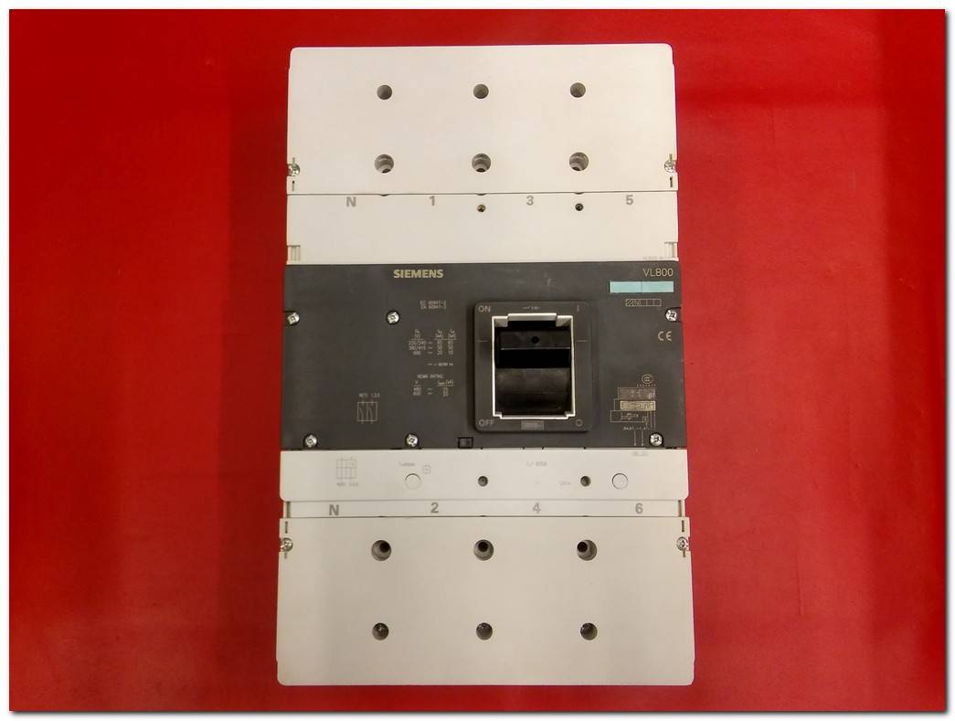 SIEMENS 3VL9680-7EE40 VL800 800A 3VL800 800A 4 KUTUPLU TMŞ