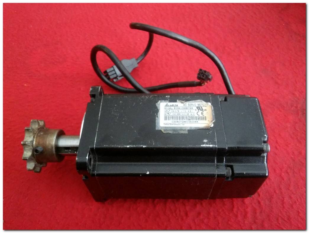 DELTA ECMA-C30807GS 0,75KW AC SERVO MOTOR 0,75 KW SERVO MOTOR
