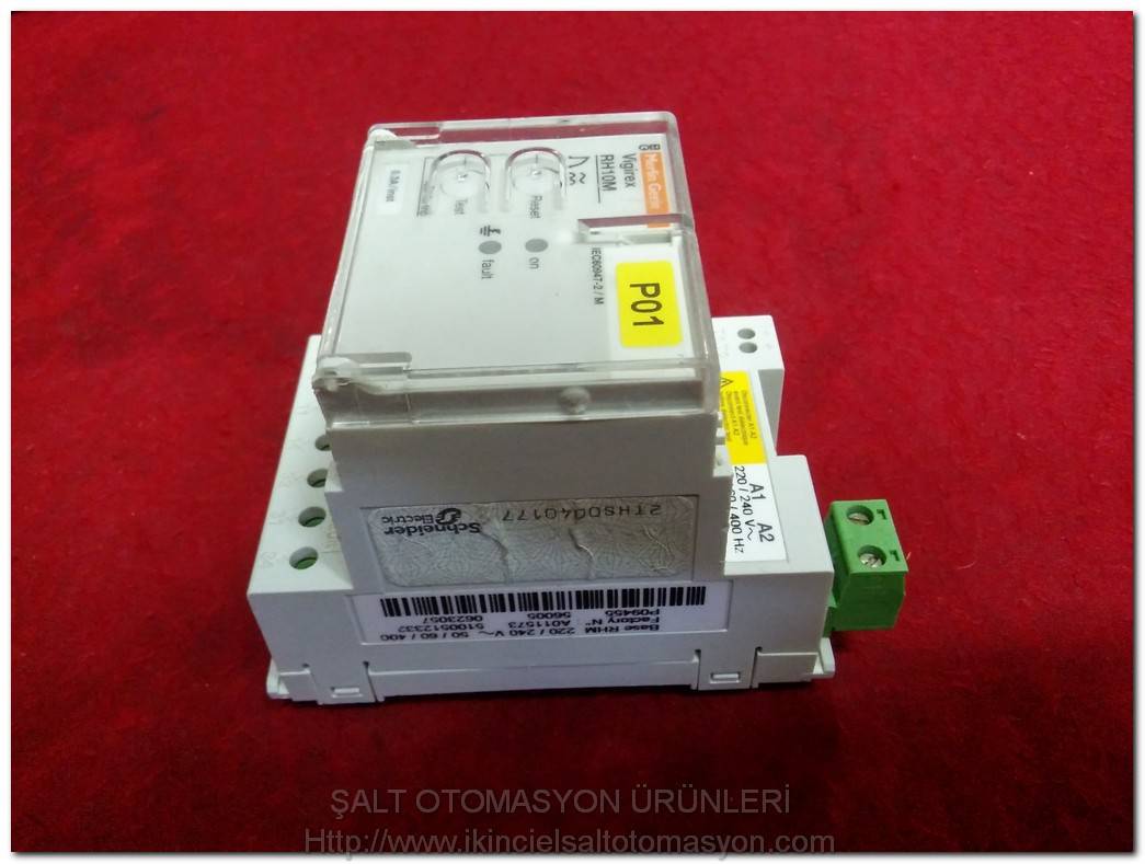 MERLİN GERİN RH10M SCHNEİDER VİGİREXTOPRAK KAÇAGI RÖLESİ KAÇAK AKIM KORUMA RÖLESİ