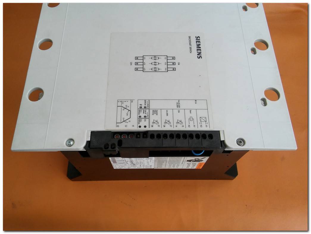 SIEMENS 3RW3472-ODC44 200KW SOFT STARTER SIKOSTART 3RW34 3RW3472-0DC44 200 KW YUMUŞAK YOL VERME