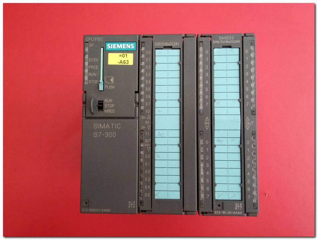 SIEMENS 6ES7 312-5BD01-0AB0 SIMATIC S7-300 CPU312C CPU PLC