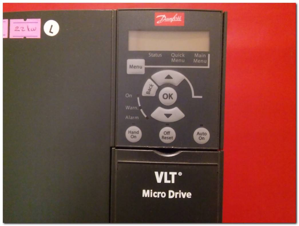 DANFOSS 132F0061 FC-051P22KT4E20H3BXCXXXSXXX VLT MİCRO DRIVE 22KW SÜRÜCÜ