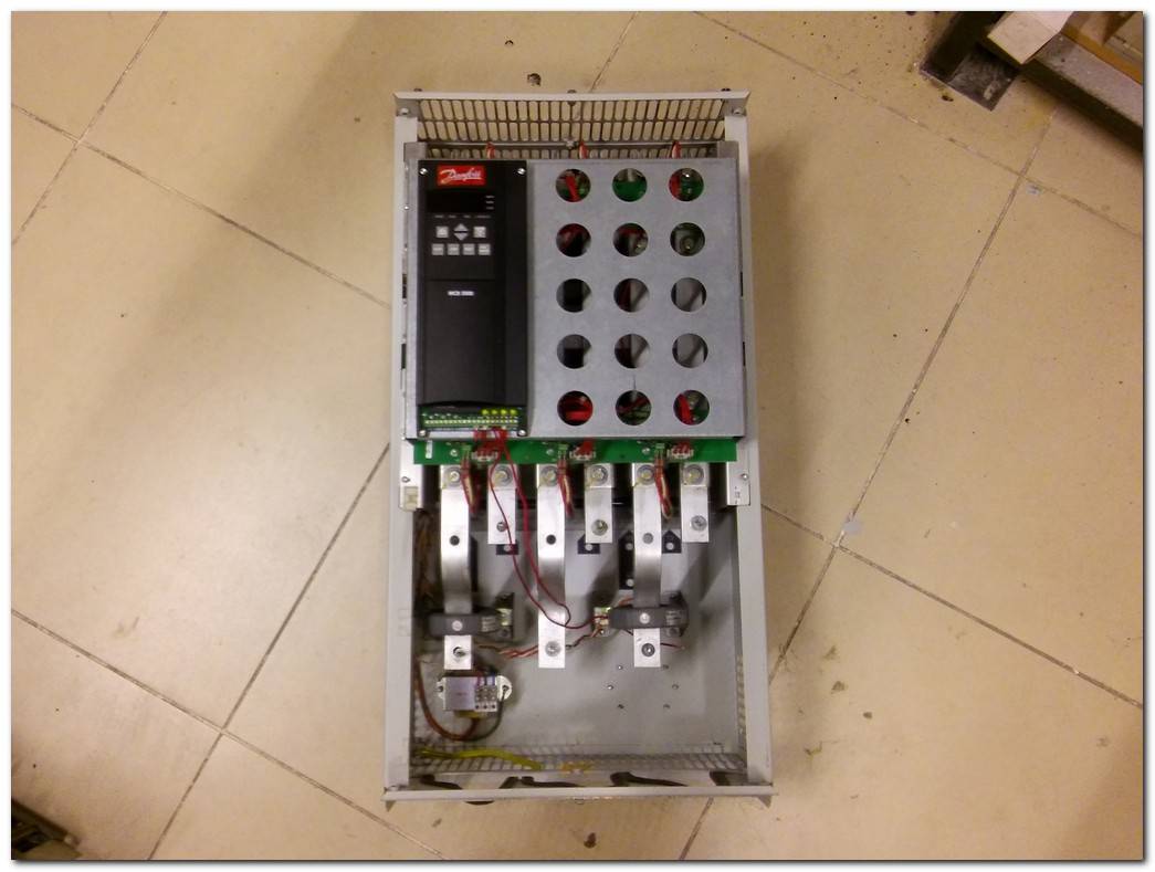 DANFOSS MCD3300-T7-C20-CV4 175G5059 MCD 3000 300 KW SOFT STARTER 300 KW YUMUŞAK YOL VERME