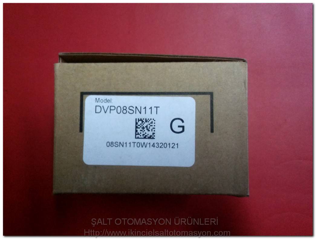 DELTA DVP08SN11T SIFIR KUTULU TRİSTÖR ÇIKIŞLI PLC GENİŞLETME MODÜLÜ