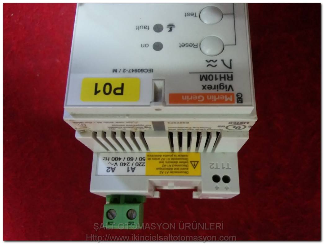 MERLİN GERİN MA120 50440 VIGIREX RH10M SENSOR-TORE 120MM TOROID AKIM TRAFOSU VE KAÇAK AKIM KORUMA RÖLESİ TAKIMI