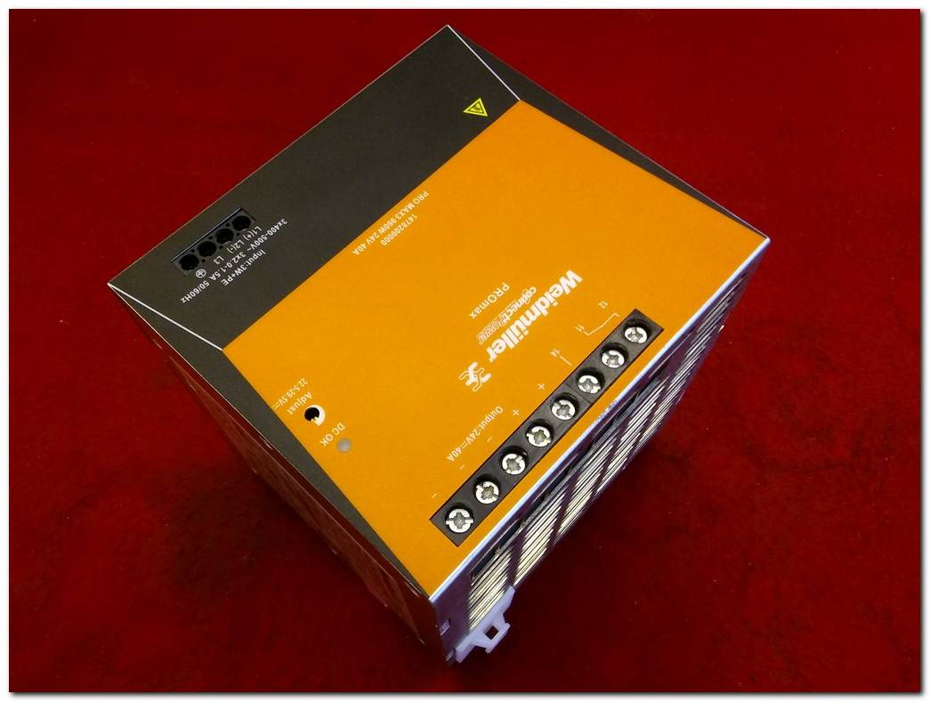 WEİDMÜLLER PRO MAX3 960W 24V 40A SWİTCHİNG POWER SUPPLY CONNECT POWER PROMAX 1478200000 GÜÇ KAYNAĞI