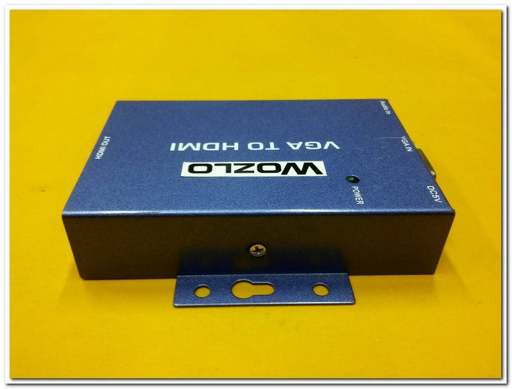 WOZLO VGA TO HDMI W1598  HDMI DÖNÜŞTÜRÜCÜ 