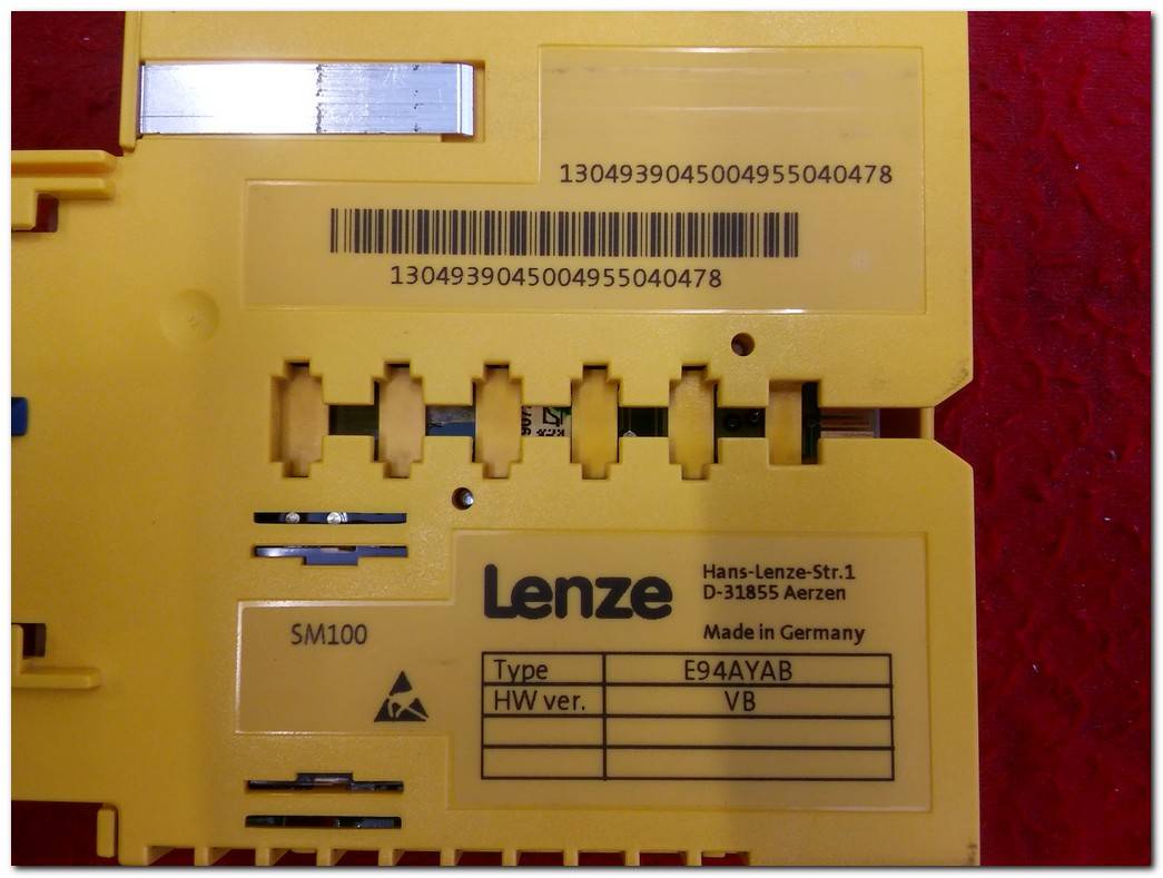 LENZE E94AYAB SM 100 E94AYAB SM100 SAFETY MODULE GÜVENLİK MODÜLÜ