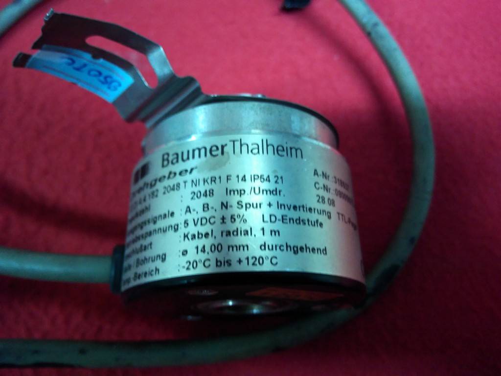 BAUMER THALHEİM ITD 21 A 4 Y82 2048 T NI KR1 F 14 IP54 21 ITD21A4Y82 ITD 1A ENCODER