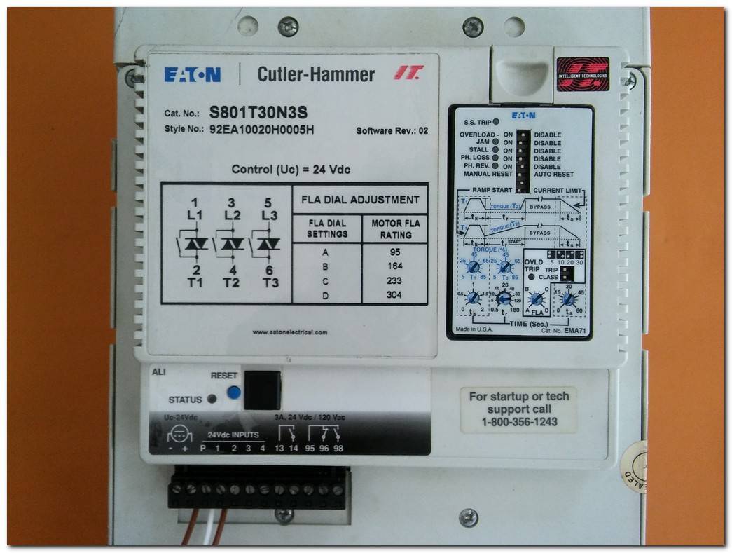 EATON S801T30N3S 92EA10020H0005H 160 KW SOFT STARTER 160KW YUMUŞAK YOL VERME