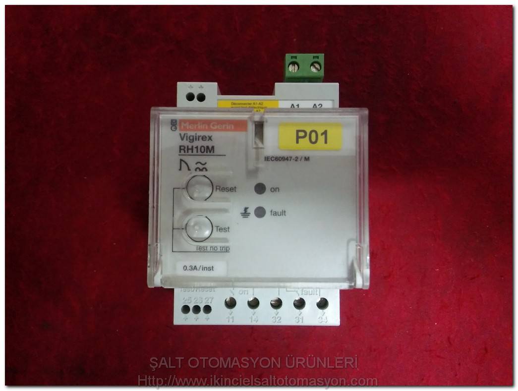 MERLİN GERİN MA120 50440 VIGIREX RH10M SENSOR-TORE 120MM TOROID AKIM TRAFOSU VE KAÇAK AKIM KORUMA RÖLESİ TAKIMI