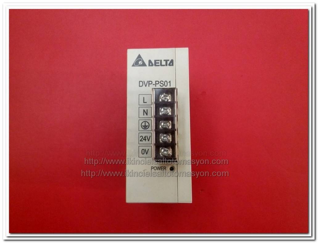 DELTA DVP-PS01 DVPPS01 24VDC 1A PLC POWER SUPPLY GÜÇ KAYNAĞI