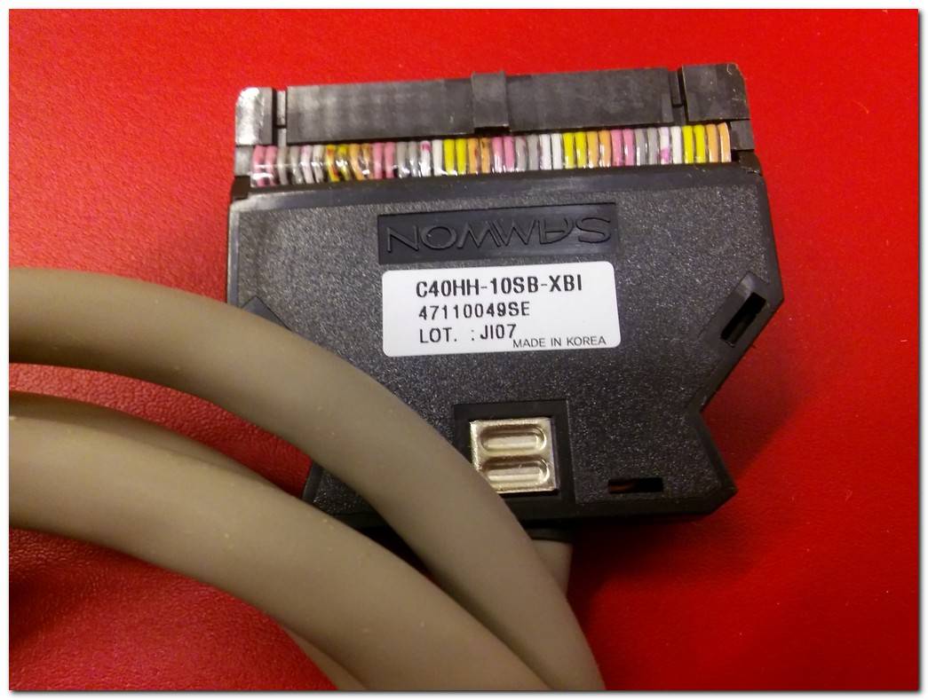 LS C40HH-10SB-XBI 47110049SE SIFIR KUTULU PLC HABERLEŞME KABLOSU TERMİNAL KABLOSU