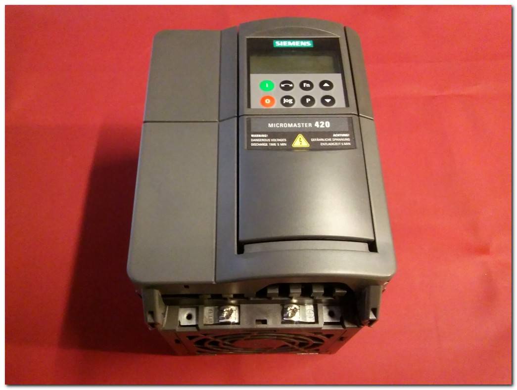 SIEMENS 6SE6420-2UD24-0BA1 MICROMASTER 420 INPUT 380V 4KW SÜRÜCÜ