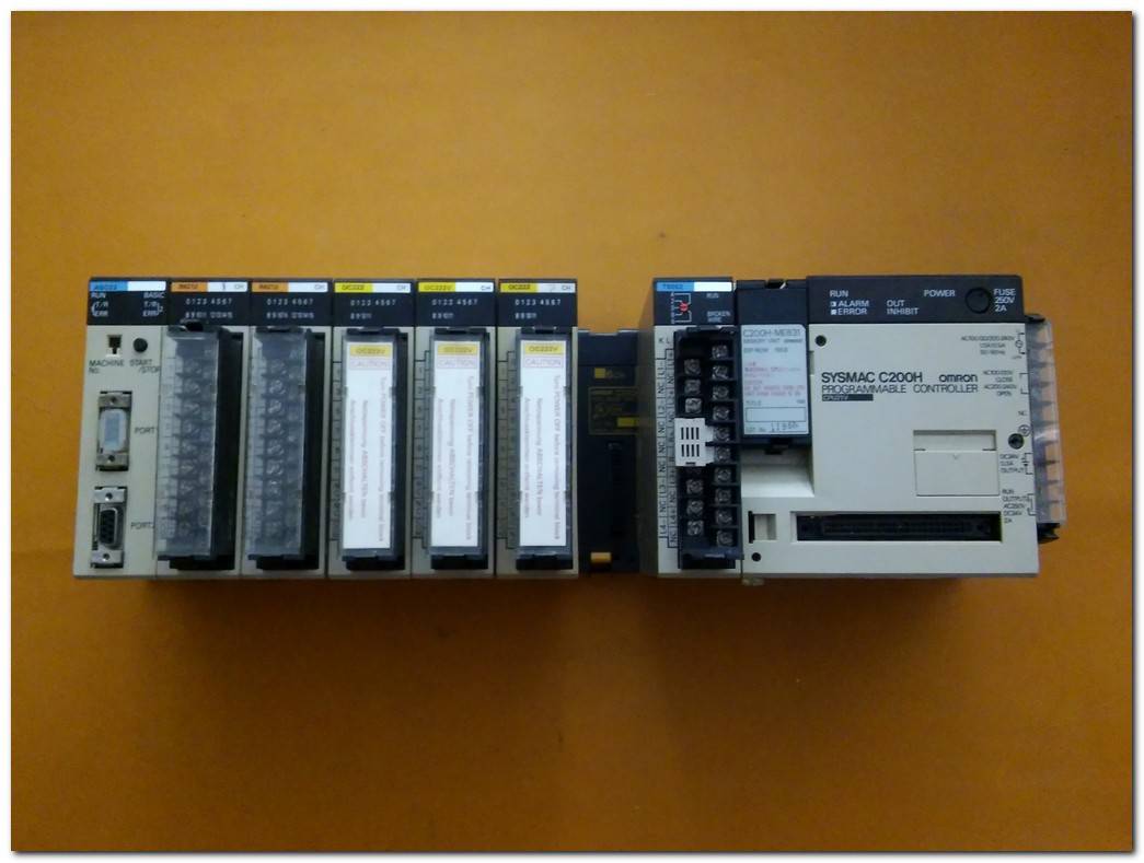 OMRON ASC02 C200H-ASC02 ASCII UNIT PLC