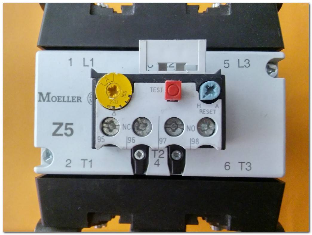 MOELLER Z5 Z5-220-FF250 160A-220A TERMİK MOTOR KORUMA