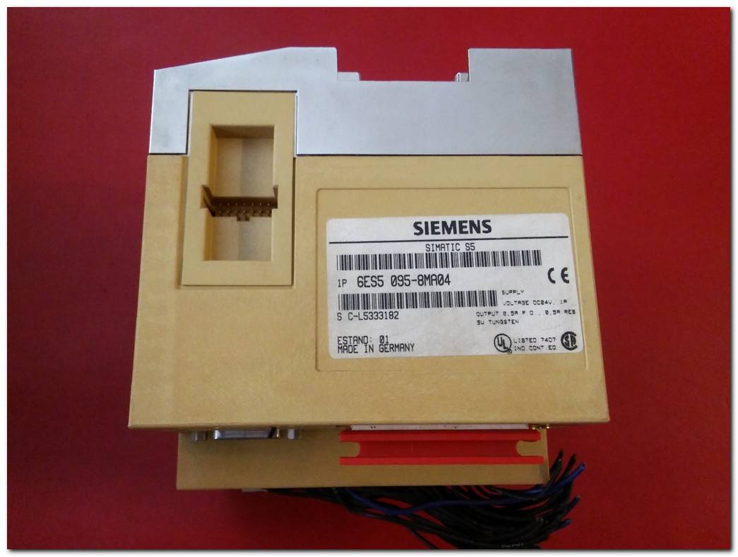 SIEMENS 6ES5 095-8MA04 SIMATIC S5 CPU PLC