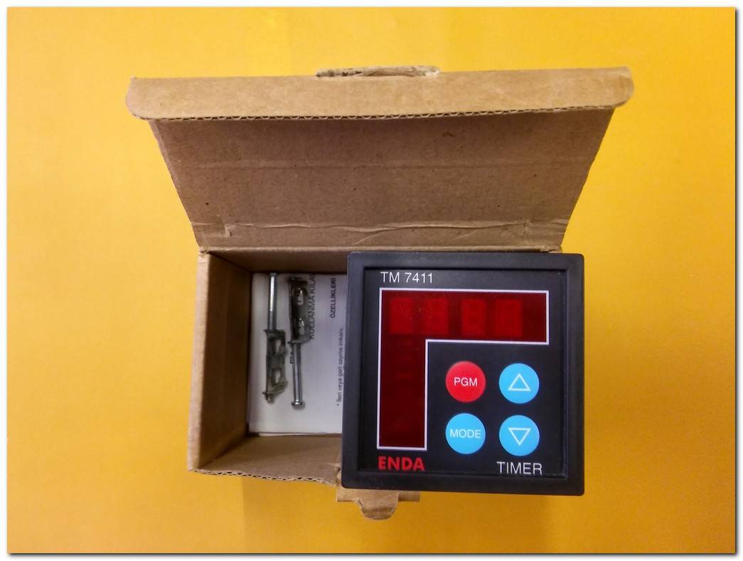 ENDA TM 7411 TIMER TM7411 DIGITAL TIMER DİJİTAL ZAMANLAYICI SIFIR KUTULU