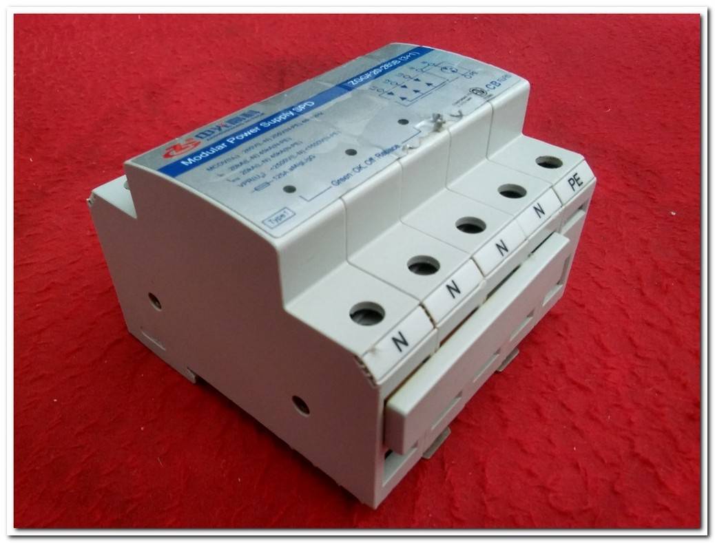 ZHONGGUANG HI-TECH ZGGF20-260B 3-1 POWER SUPPLY SPD YILDIRIM VE DALGALANMA KORUYUCU PARATONER 125A