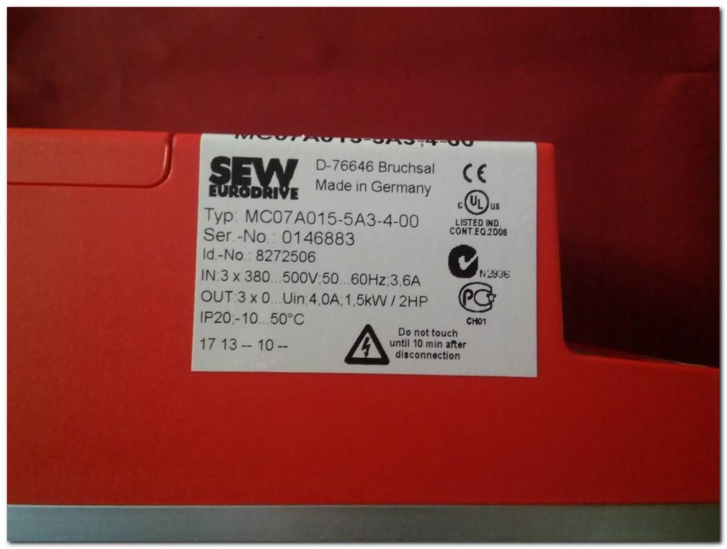 MC07A015-5A3-4-00 SEW