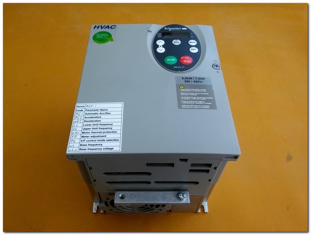SCHNEİDER ATV21HU55N4 5,5KW HVAC SÜRÜCÜ 5,5 KW INVERTER