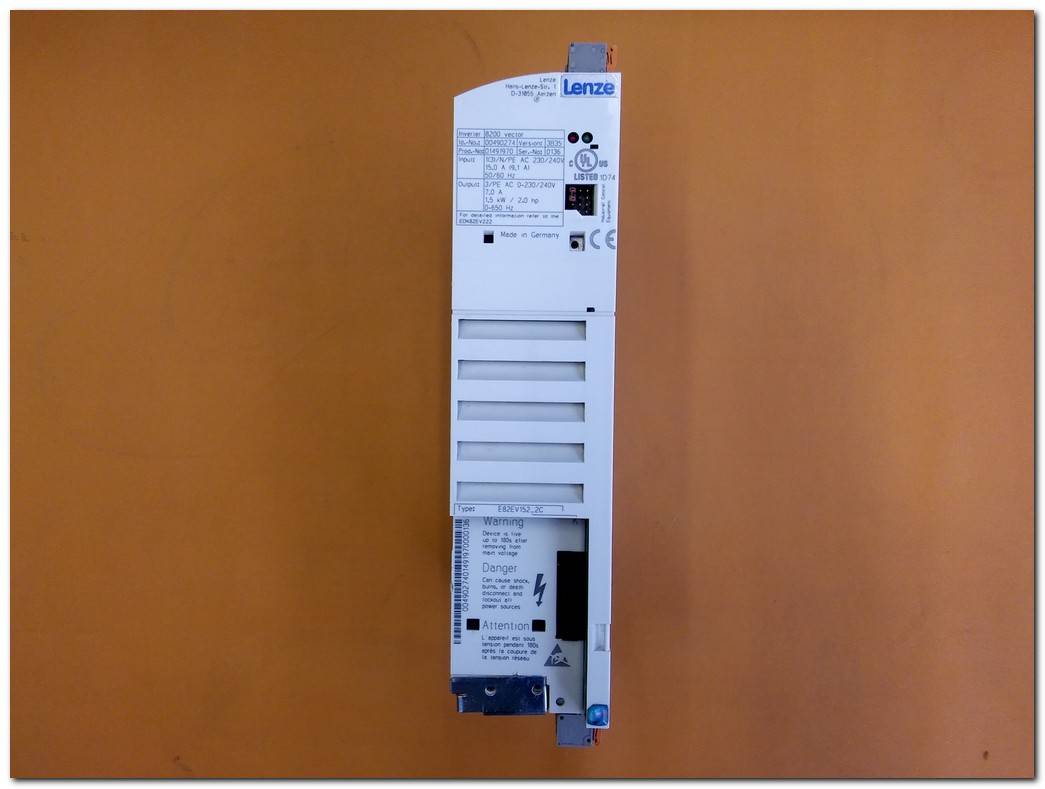 LENZE E82EV152-2C000 E82EV152-2C E82EV152K2C  8200 1,5KW VECTOR SÜRÜCÜ