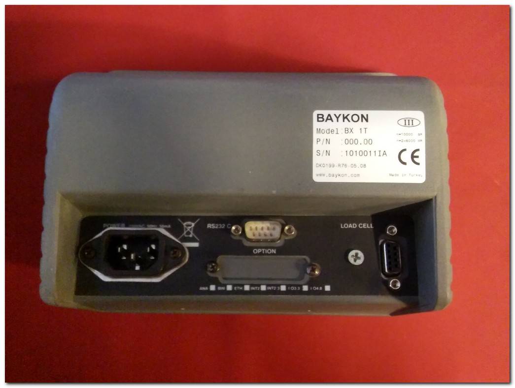 BAYKON BX 1 BX1 BX-1 TERAZİ KANTAR GÖSTERGESİ