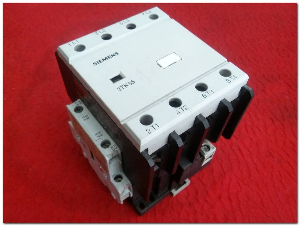 SIEMENS 3TK35 3TK3975-0AP0 3TK3934-0C 4 KUTUPLU KONTAKTÖR 