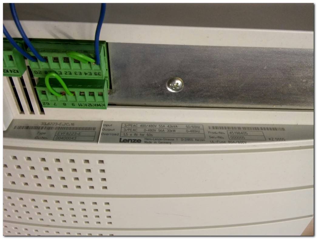 LENZE EVF8223-E 30KW SÜRÜCÜ EVF8223 30 KW INVERTER