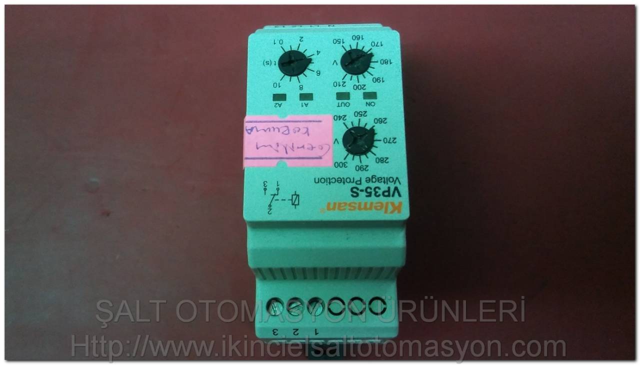 KLEMSAN VP35-S GERİLİM KORUMA RÖLESİ