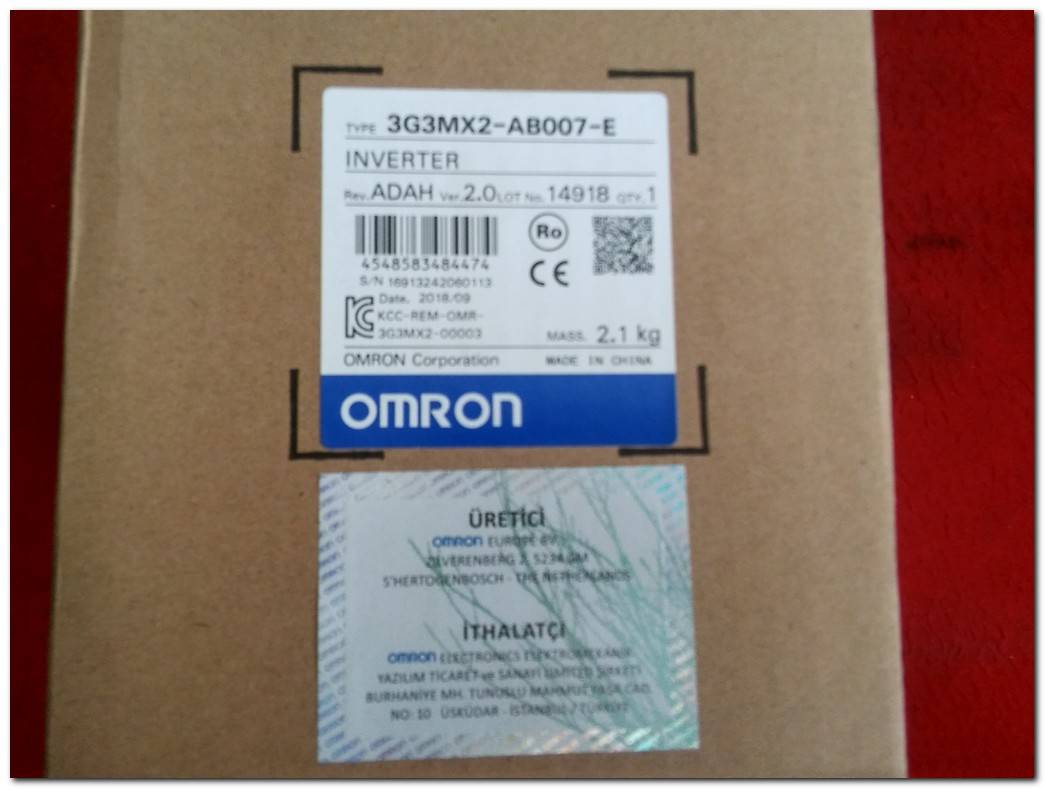 OMRON 3G3MX2-AB007-E 0,75KW  SÜRÜCÜ 