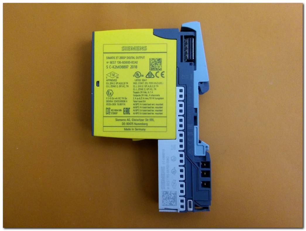 SIEMENS 6ES7 136-6DB00-0CA0 SINAMIC ET 200SP DIGITAL OUTPUT ÇIKIŞ MODÜLÜ