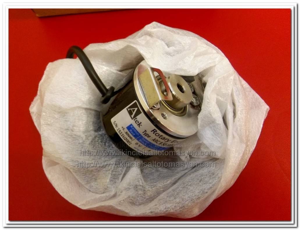 ATEK ARC B 50 1024 HPL 3 3M Y 6 FZ ROTARY SIFIR KUTULU ENCODER