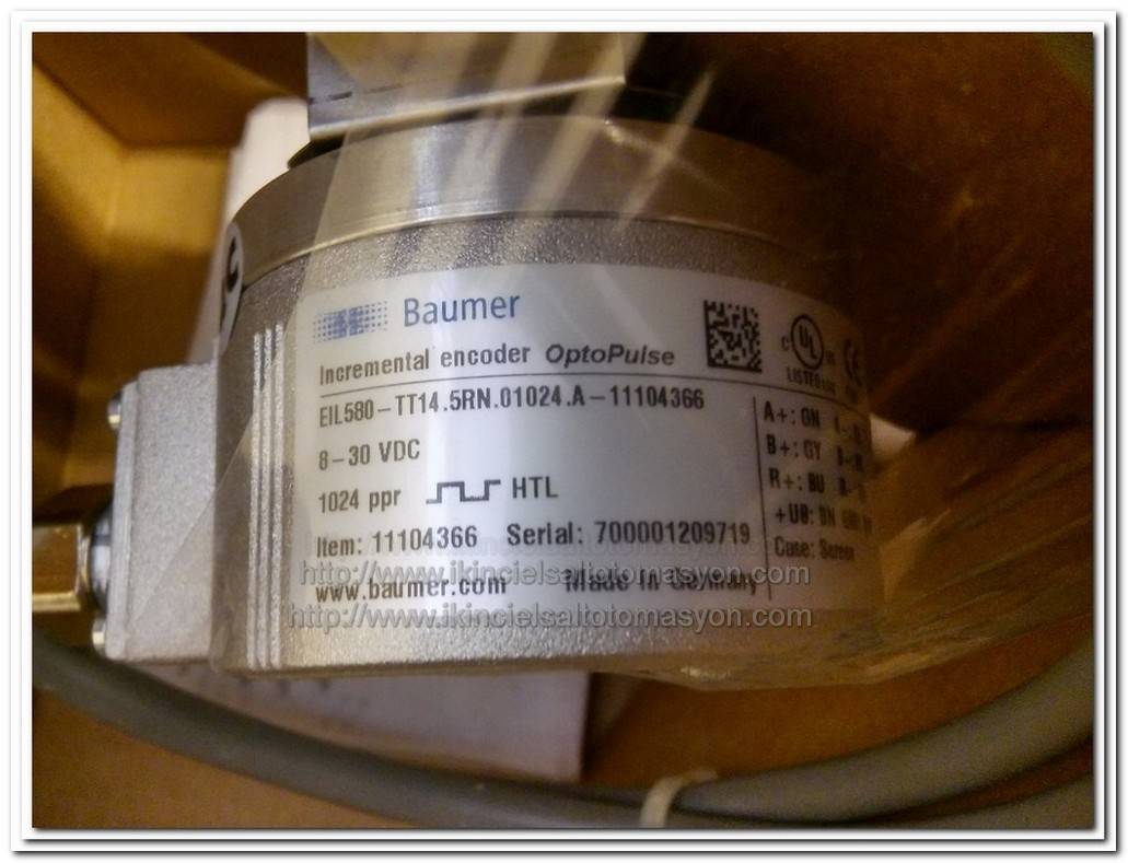 BAUMER EIL580-TT14.5RN.01024.A-11104366 SIFIR KUTULU ENCODER