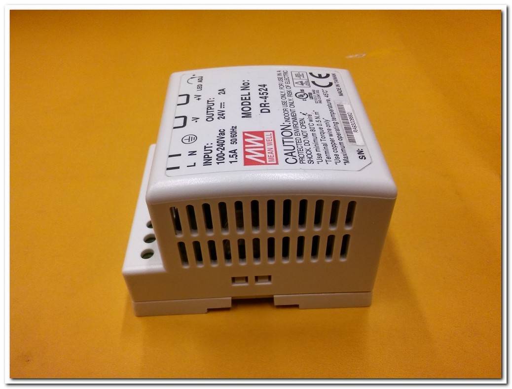 MEAN WELL DR-4524 POWER SUPPLY 24V 2A GÜÇ KAYNAĞI