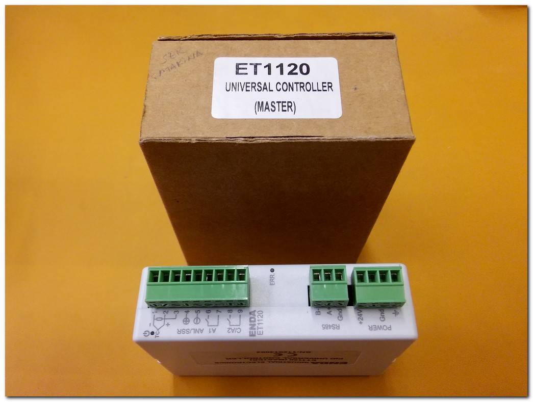 ENDA ET1120 PID UNIVERSAL CONTROLLER 112014002 KONTROL CİHAZI RAY MONTAJLI TERMOSTAT