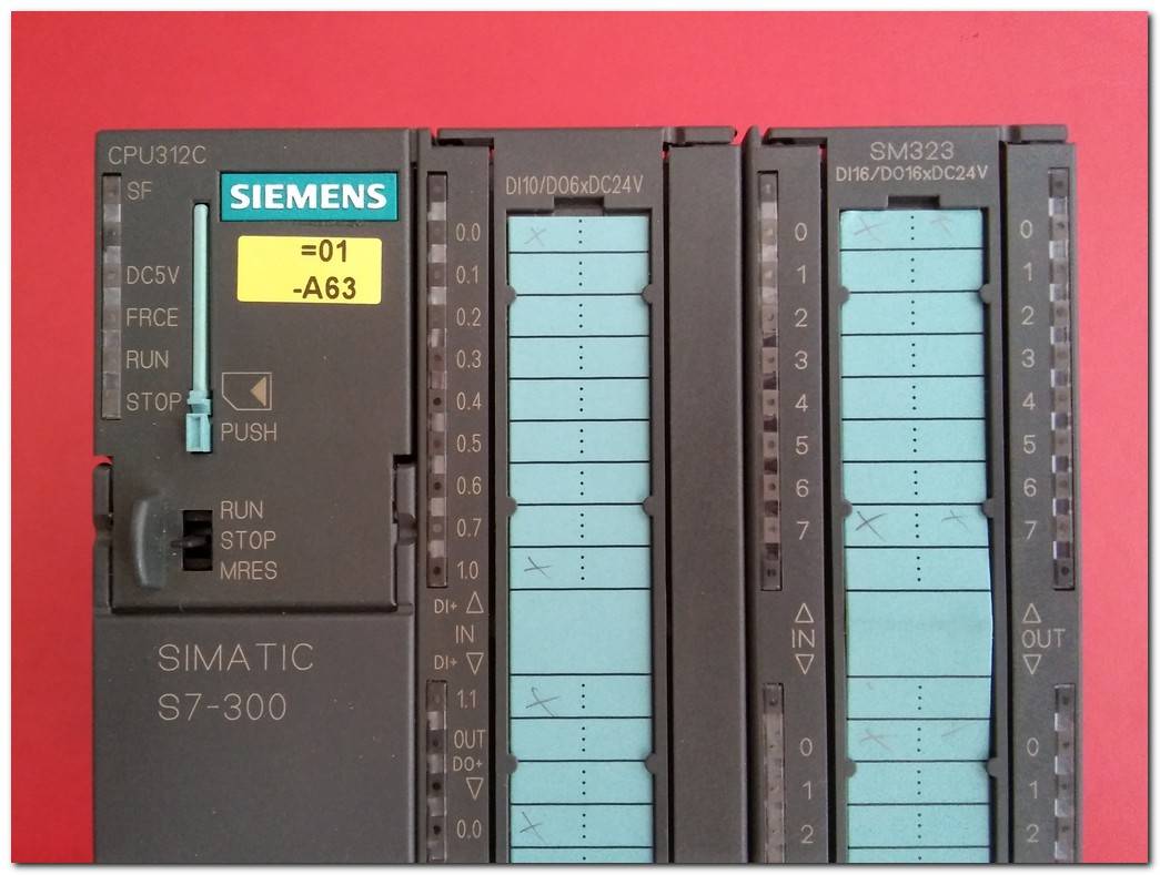 SIEMENS 6ES7 312-5BD01-0AB0 SIMATIC S7-300 CPU312C CPU PLC